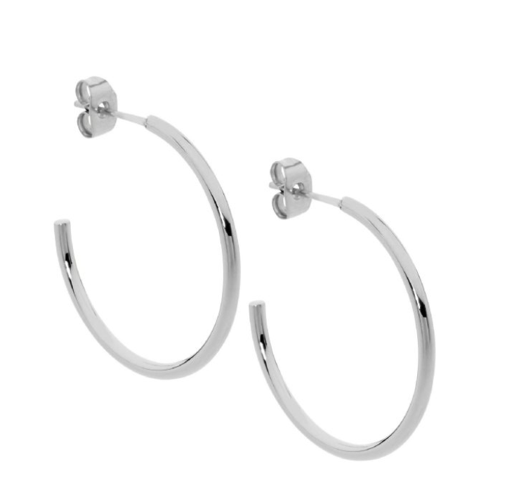 Hoop earrings deals with butterfly back