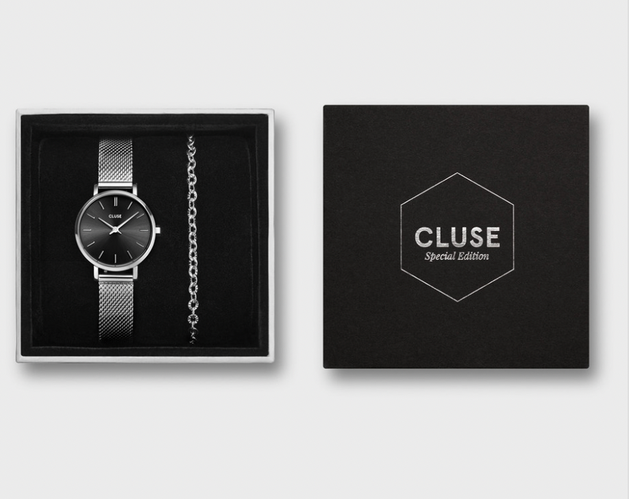 Cluse watch and bracelet on sale set