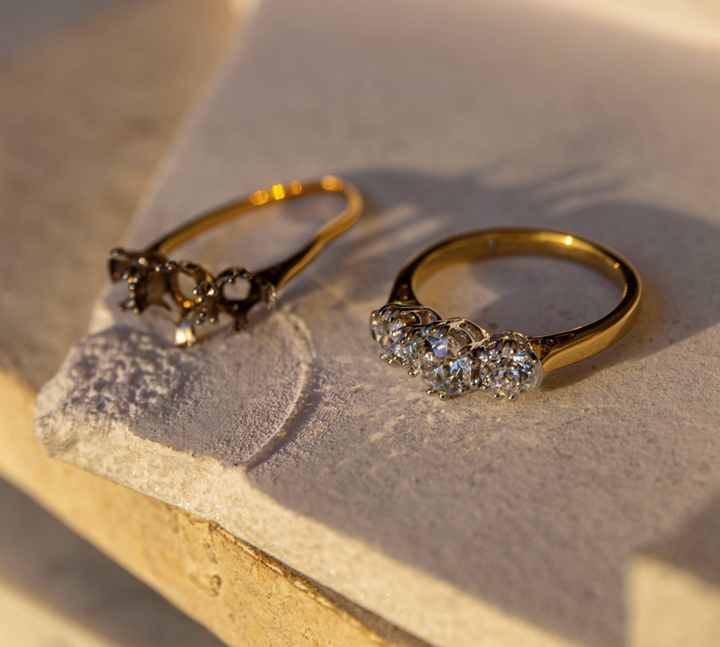 Recreating Engagement Ring with Original Diamonds
