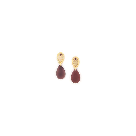 ROMY Shell Drop Post Dangle Earring