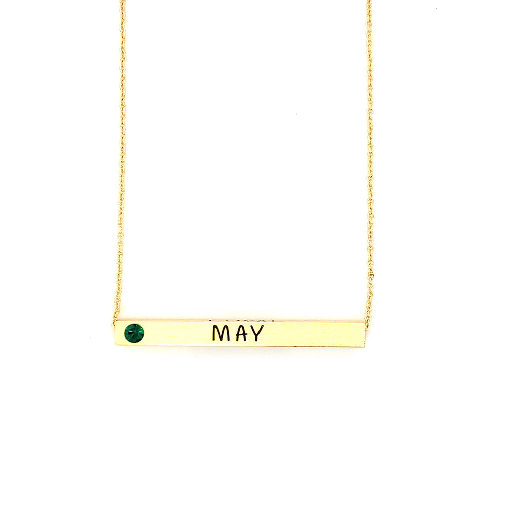 Ginger Moon May Bar Necklace