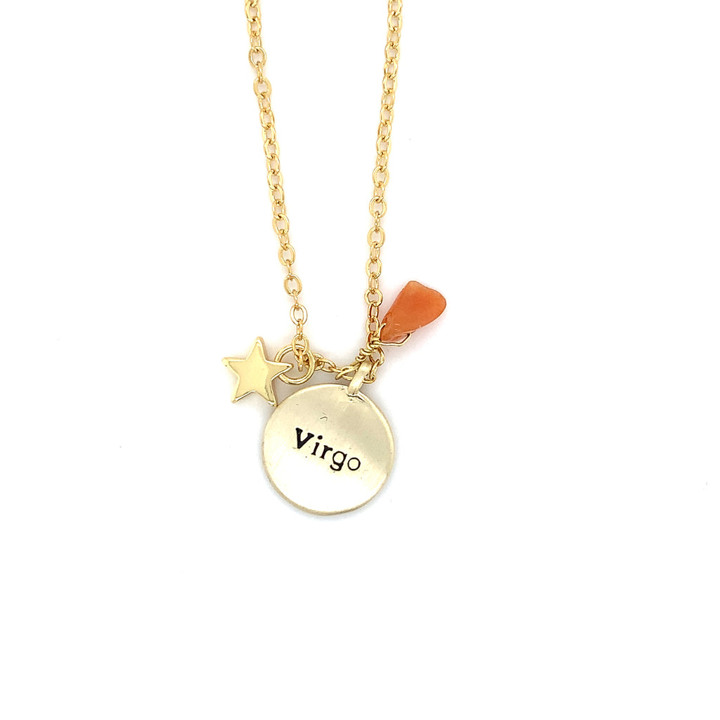 Ginger Moon Virgo Necklace