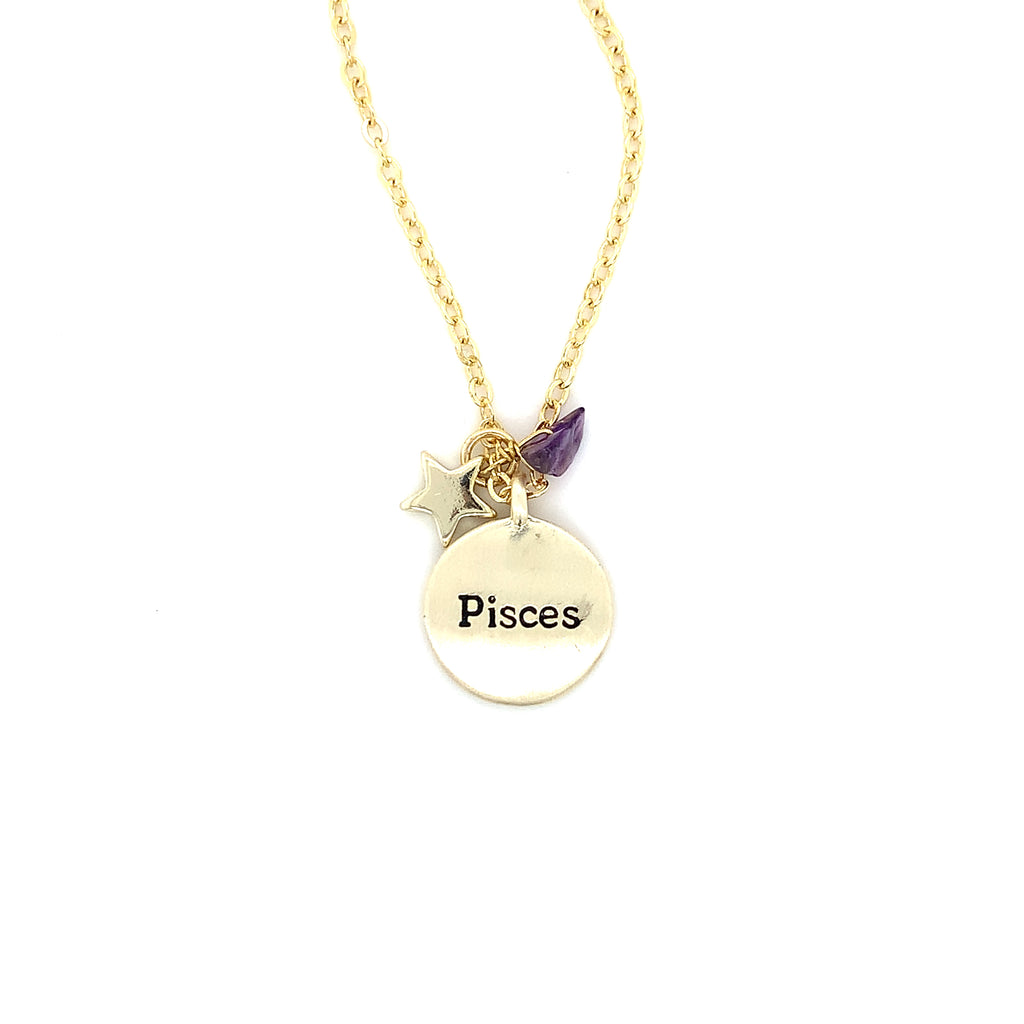 Ginger Moon Pisces Necklace