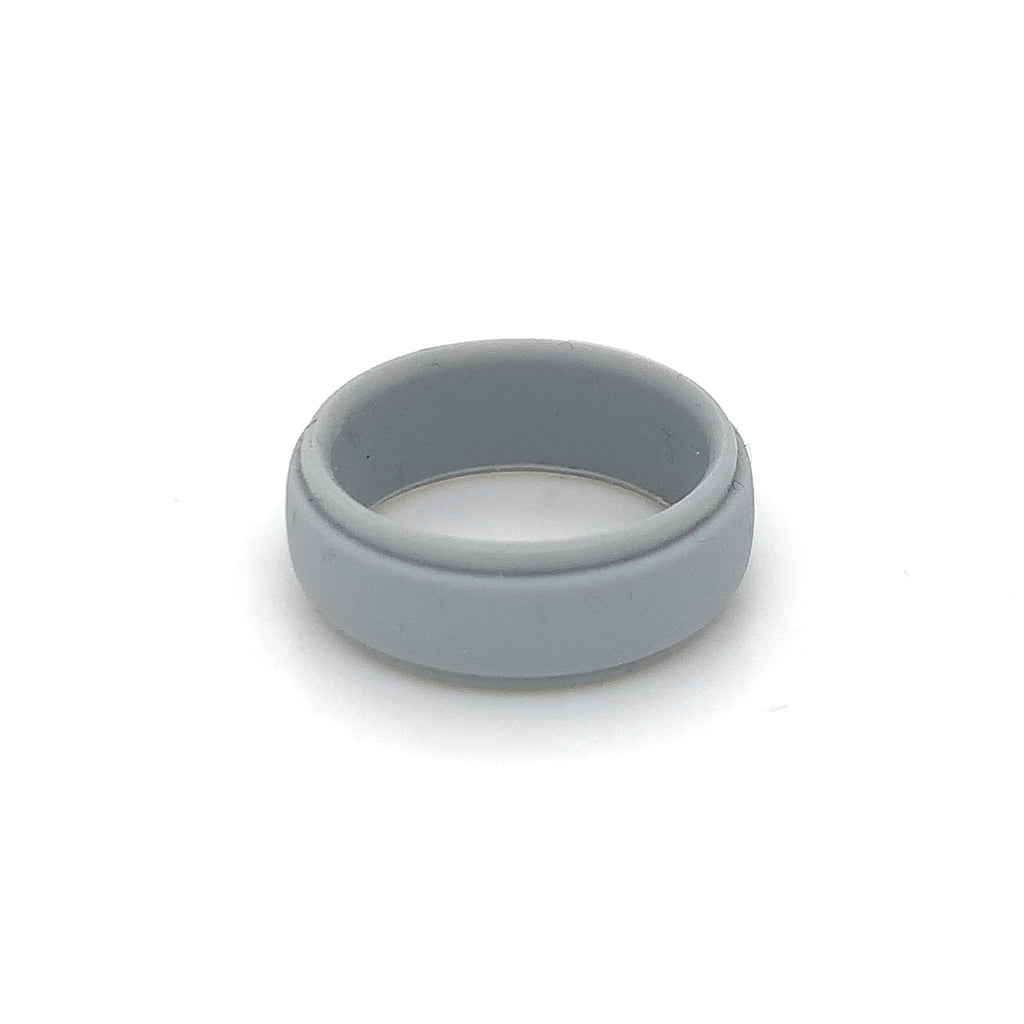 Light Grey Silicone Rings