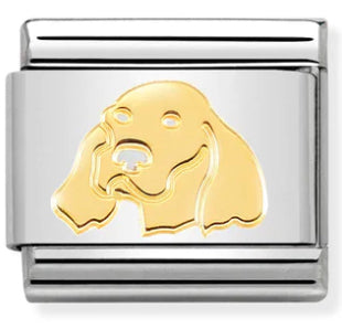 Animals - Irish Setter Gold Charm