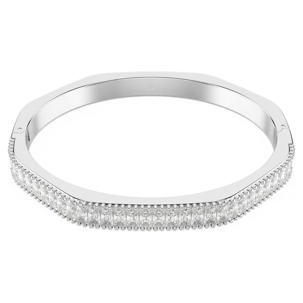 Matrix Baguette Silver Bangle