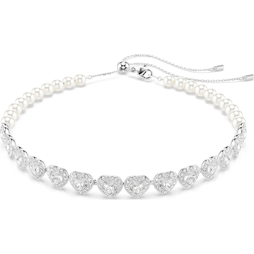 SS25 Capsule: Angelic Pave Heart & Pearl CRY/RHS Choker