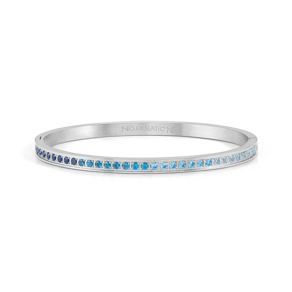 Pretty Bangles: Gradient Blue CZ