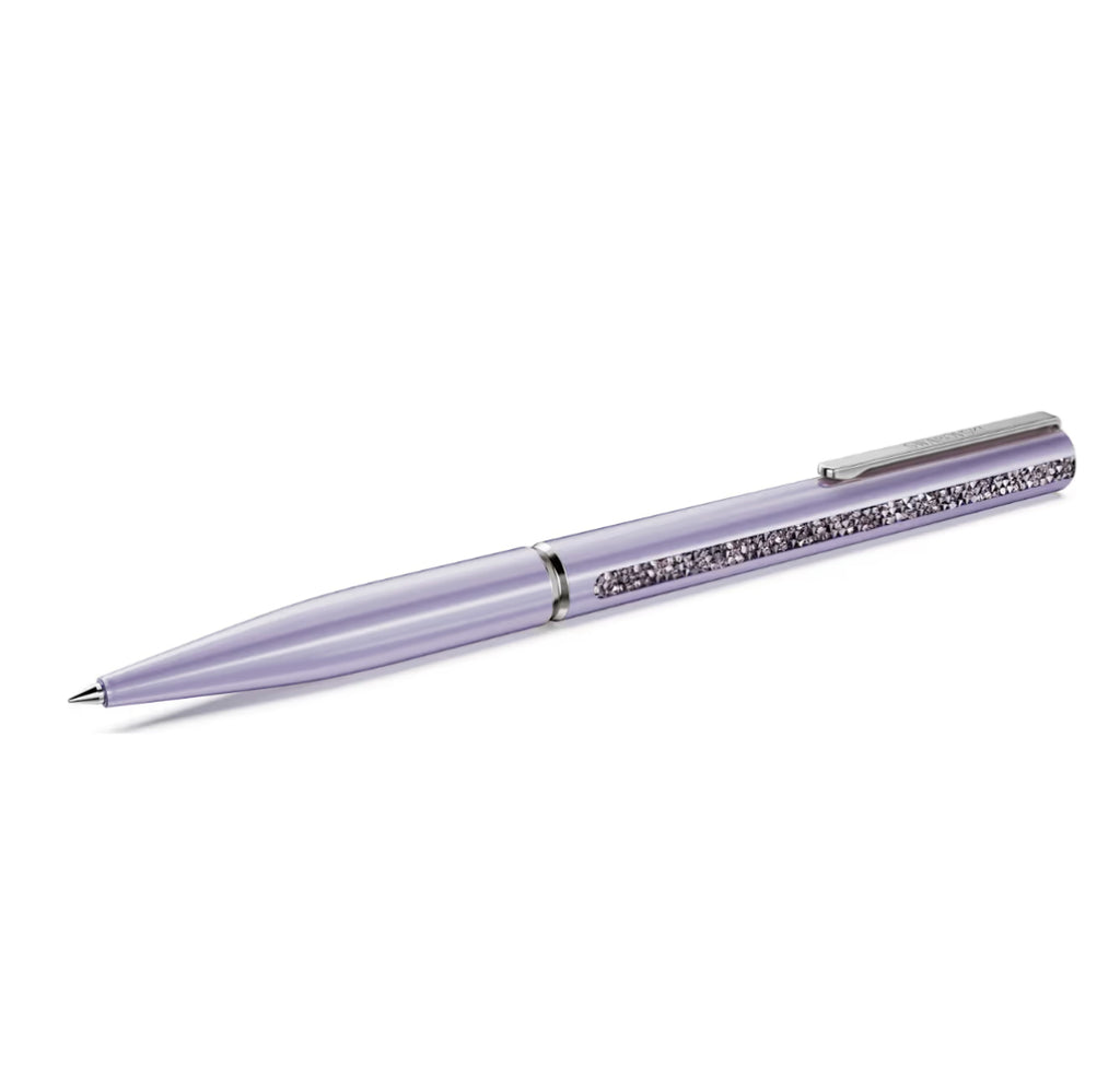 Crystal Shimmer Glide Purple, Purple Lacquered Chrome Plated Ballpoint Pen