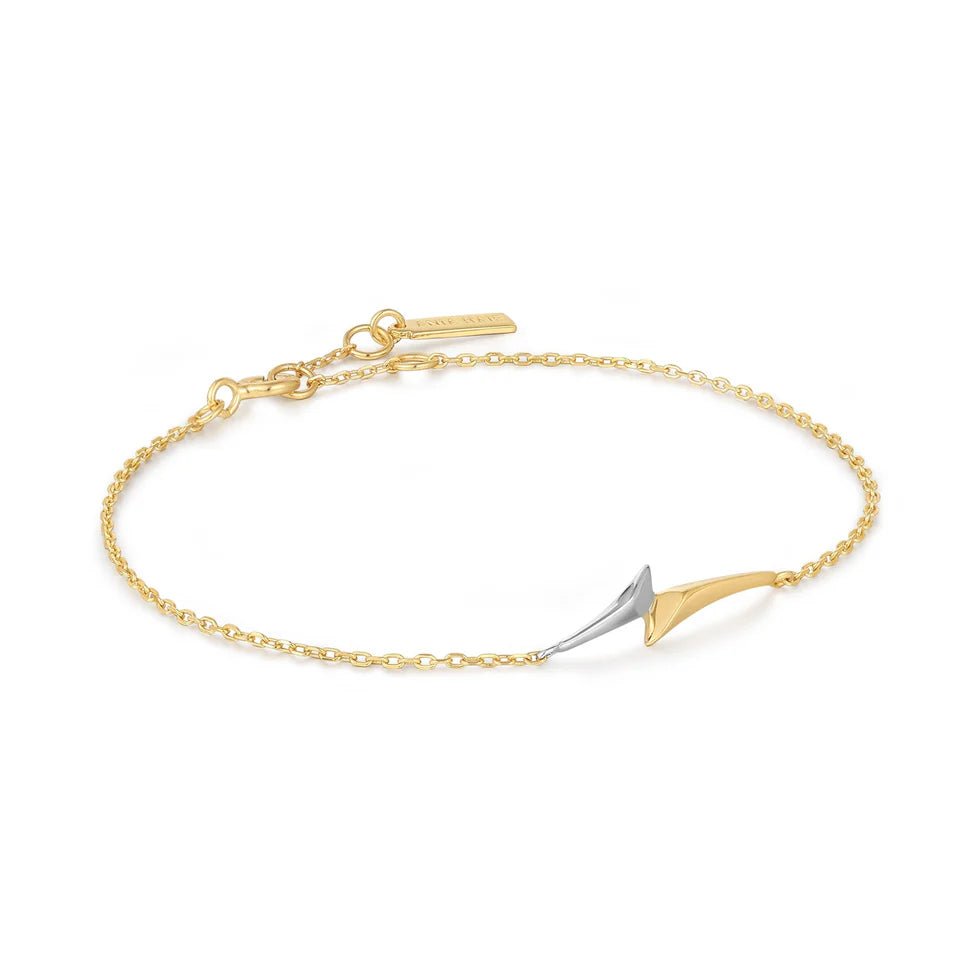 Tough Love - Gold Arrow Chain Bracelet