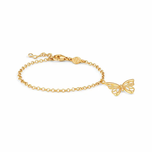 Primavera Butterfly Gold Bracelet