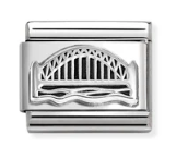 Sydney Opera Bridge Silver Charm