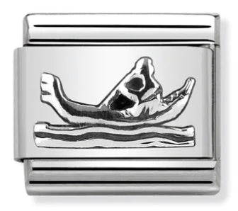 Travel - Gondola (Venice) Silver Charm