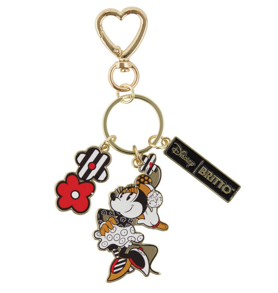 Midas Minnie Mouse Metal Keyring