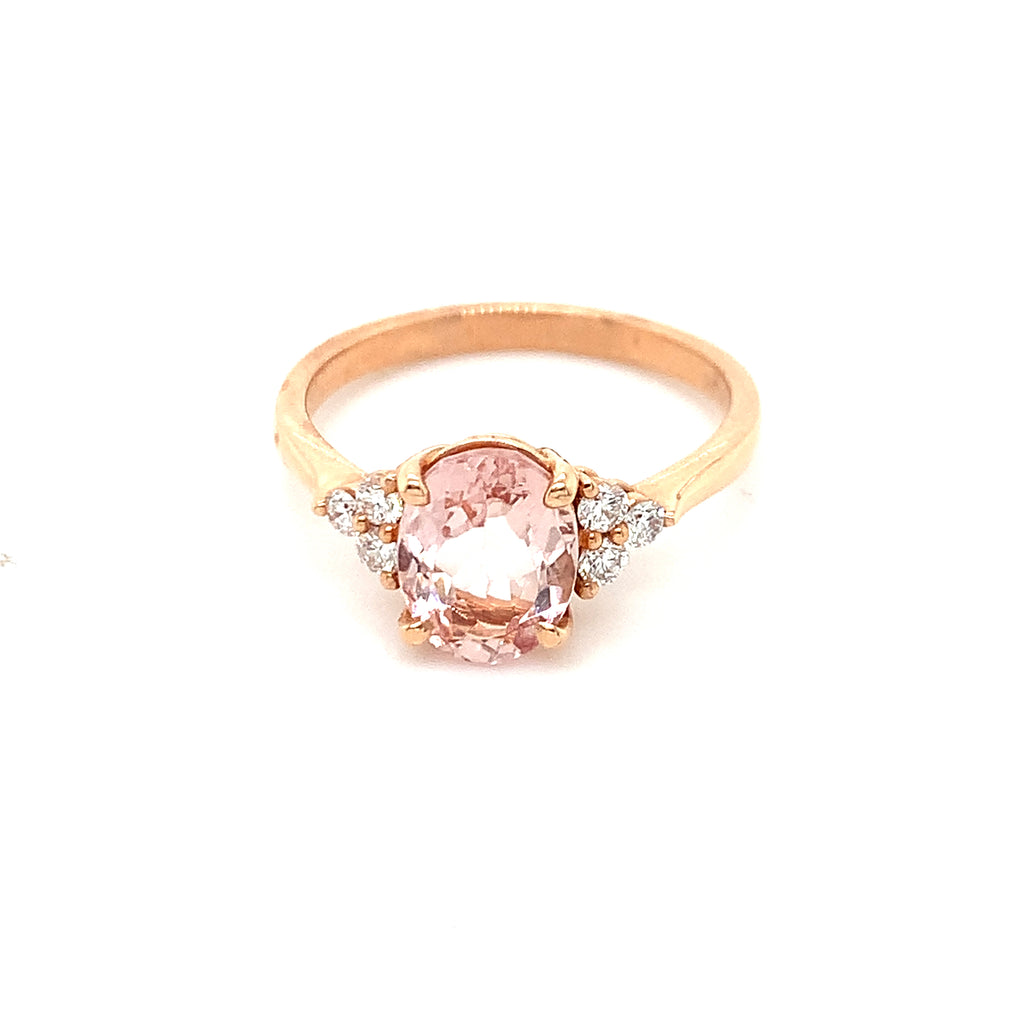 Stacey Morganite Ring