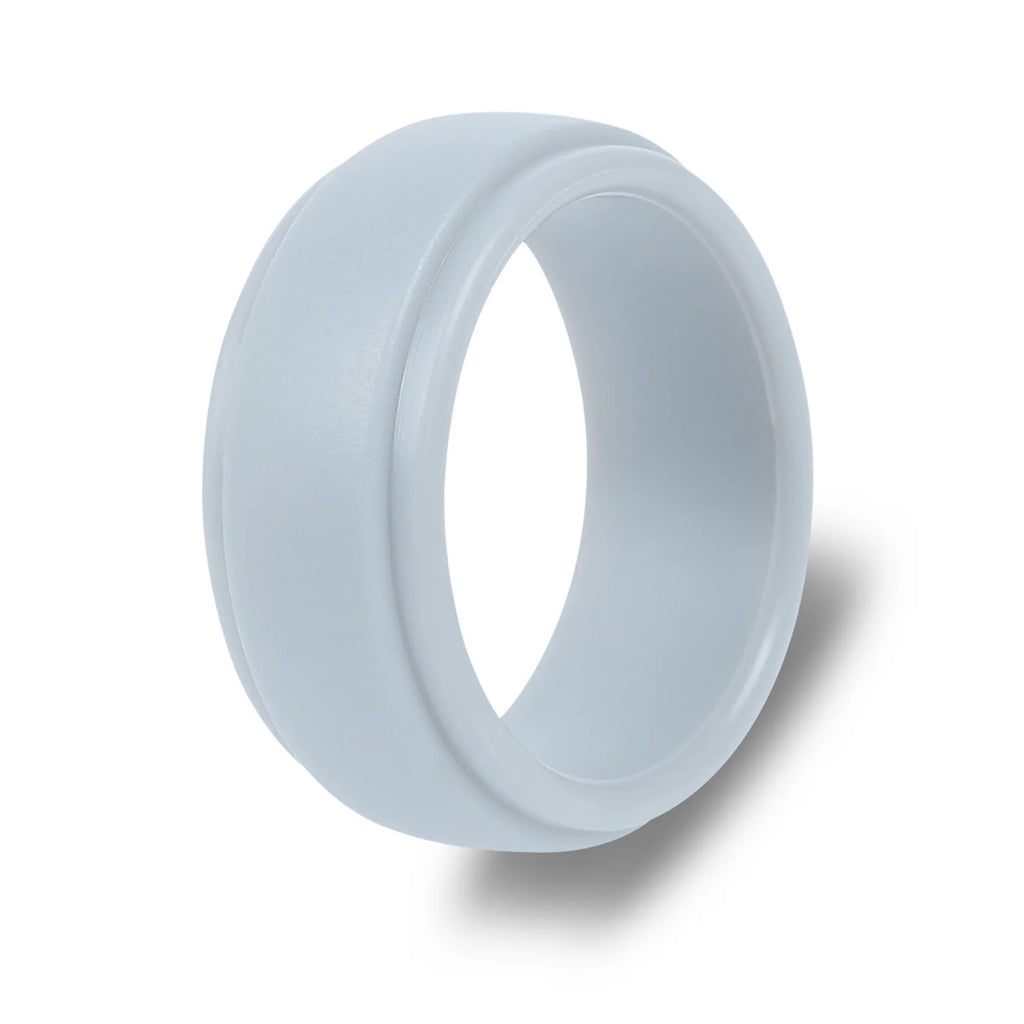 White Silicone Rings