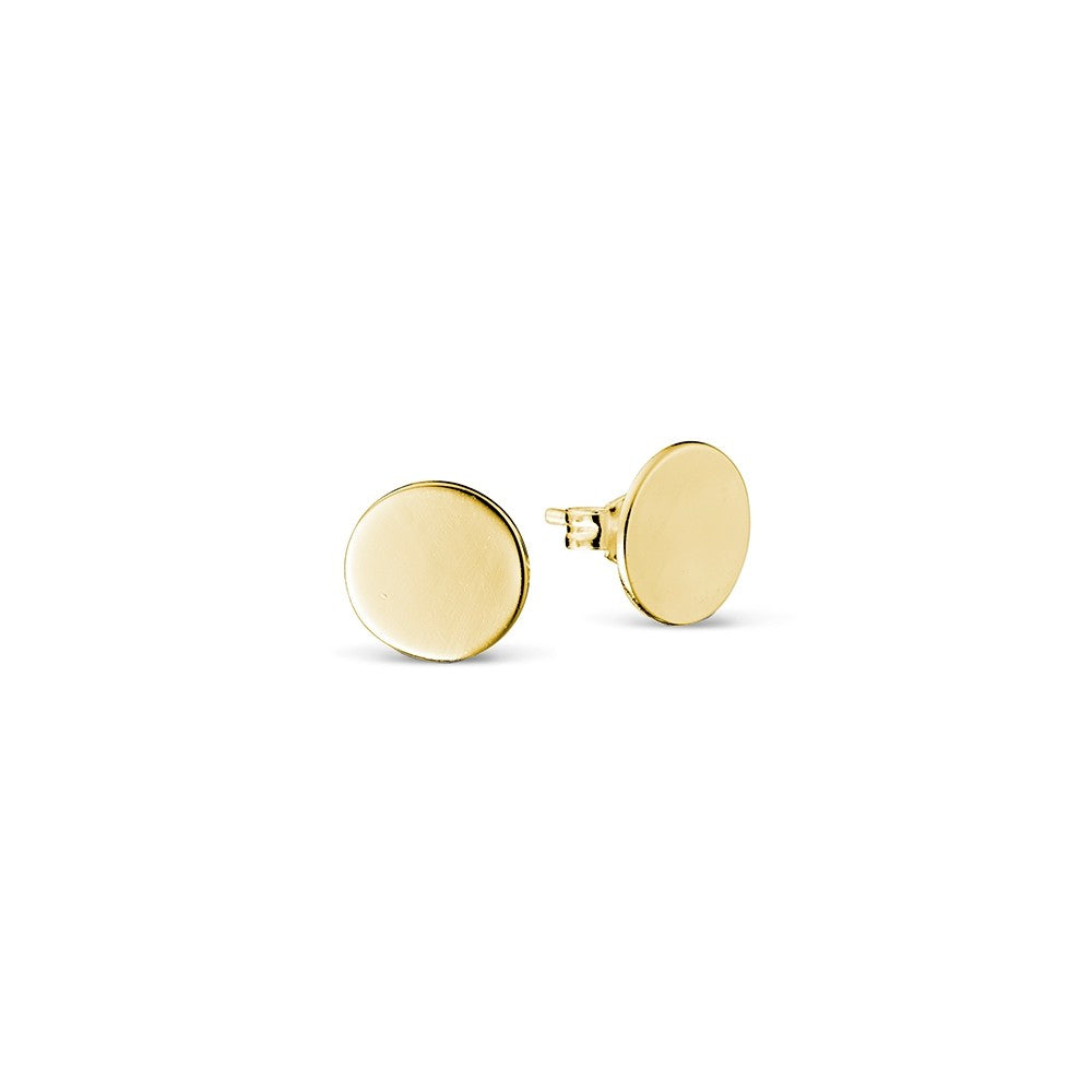 Earring - Gold Circle Studs