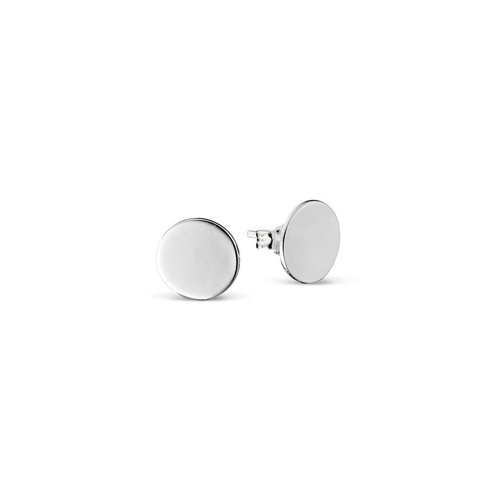 Earring - Silver Circle Studs