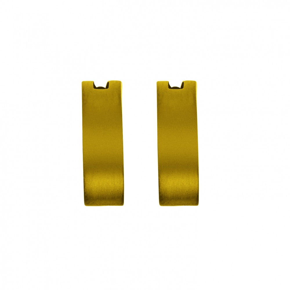 Men Earring - Matte Finish Huggies