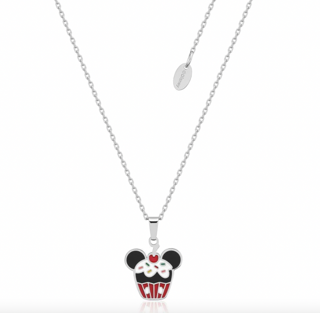 Mickey Cupcake - Stud Earrings & Necklace