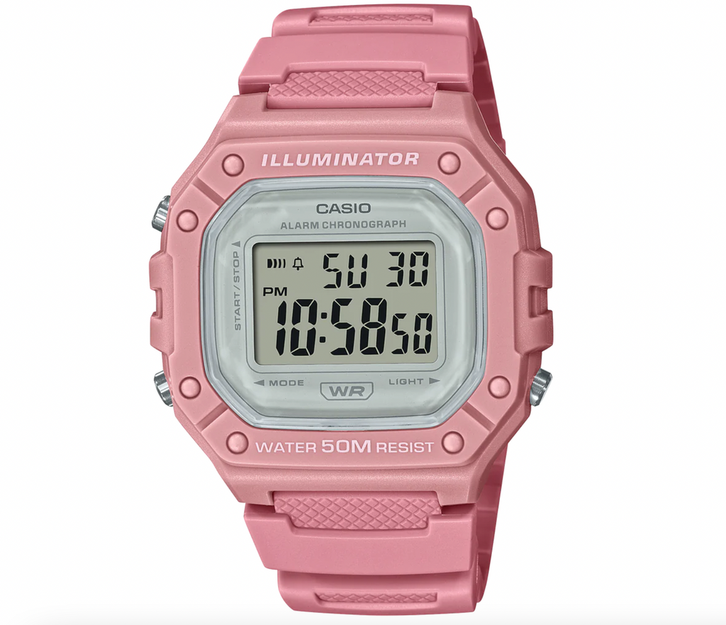 Digital watch pink on sale