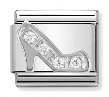 Occasion - Stiletto (High Heel) Silver Charm