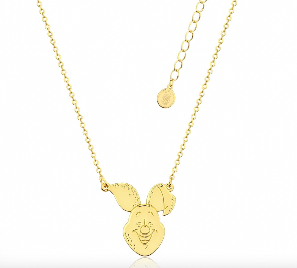 Winnie the Pooh - Piglet - Gold Neckace & Earrings