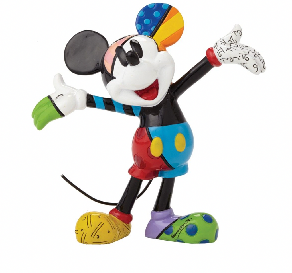 Mickey Mouse Arms Out Figurine - Mini