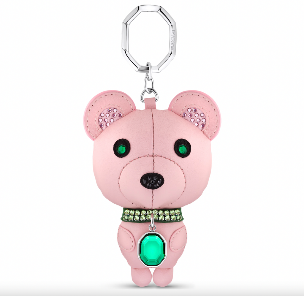 Icons key ring Bear, Multicolored, Stainless steel