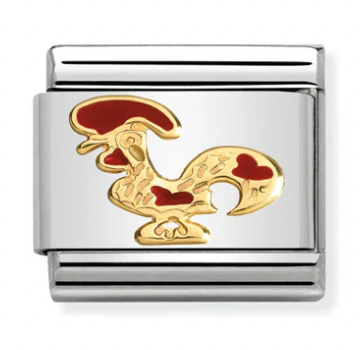 Animals - Portuguese Rooster Gold Charm