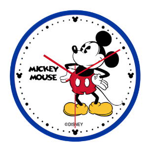 Mickey Mouse 30cm Wall Clock - Blue