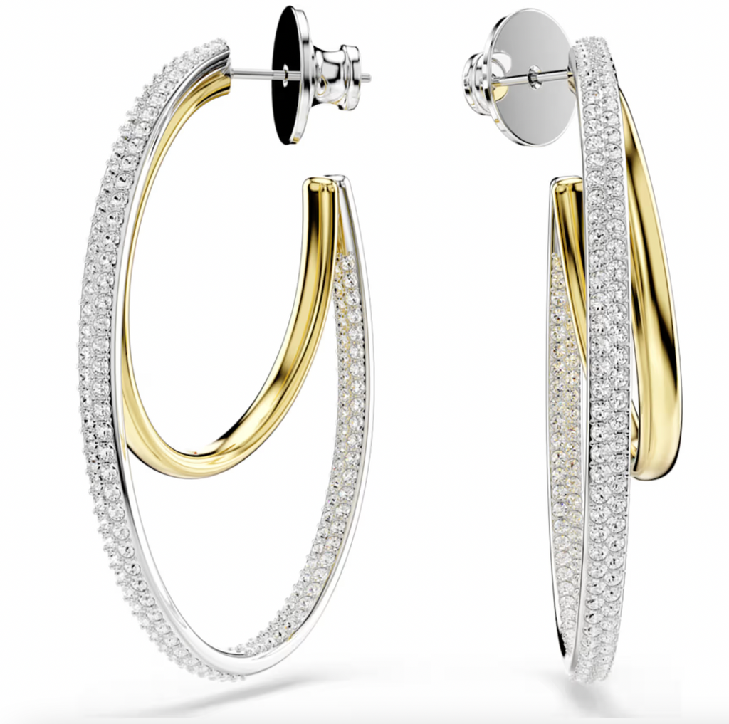 Hyperbola Medium Hoop Earring