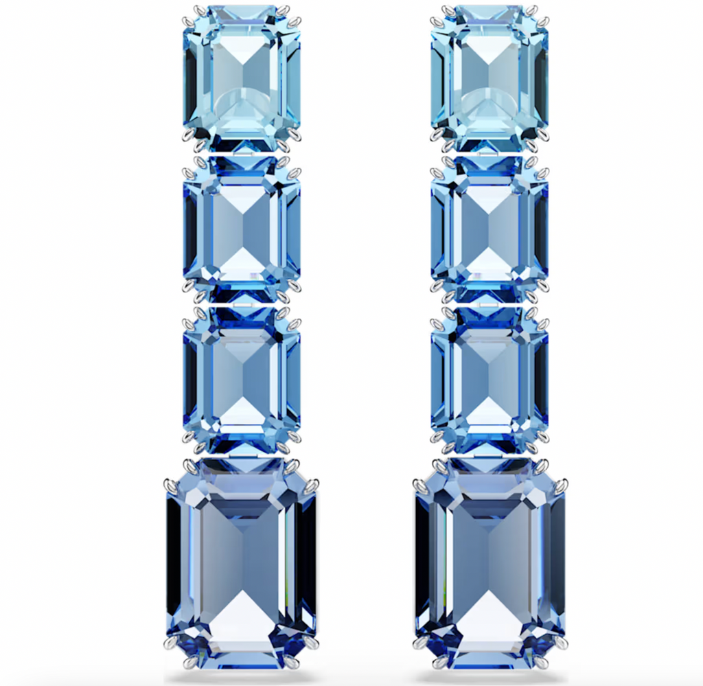 Millenia Blue Drop Earrings