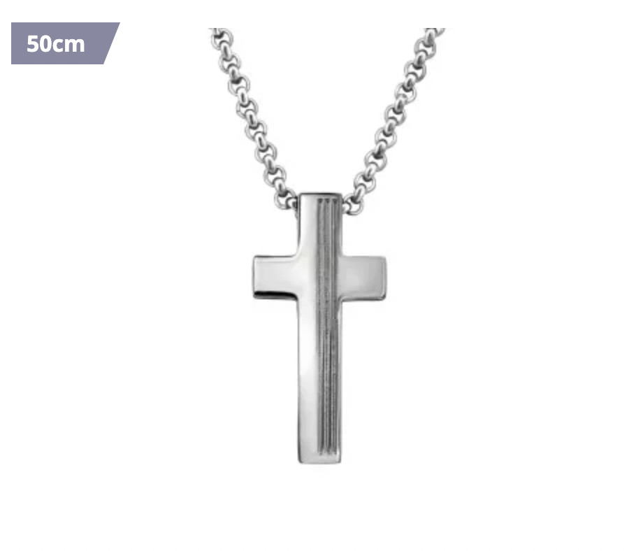 Cross Pendant + Chain