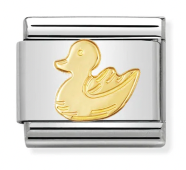 Water Animals - Duck Gold Charm