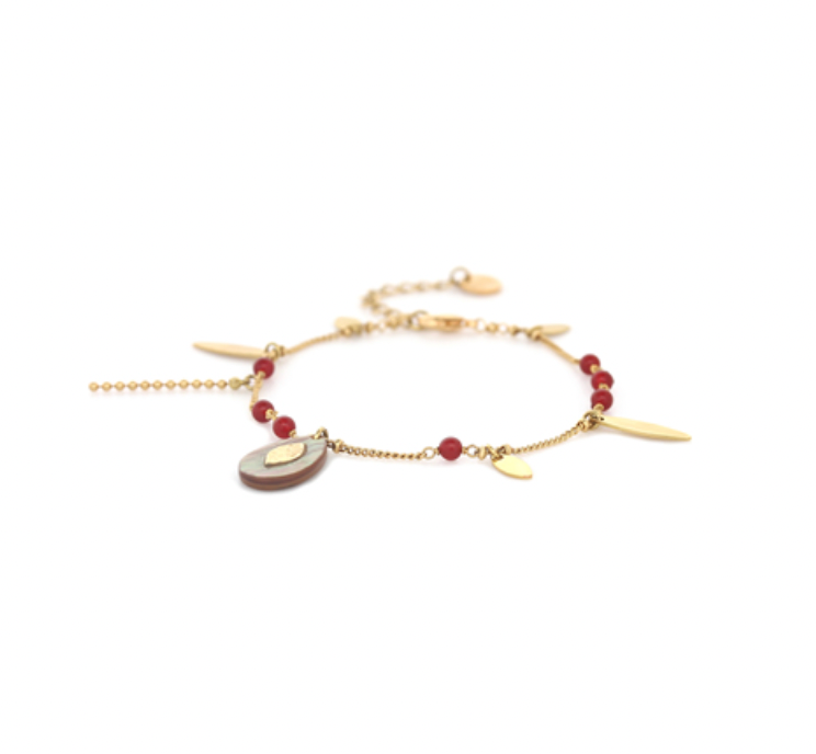 LOUISON Multi-Dangle Bracelet