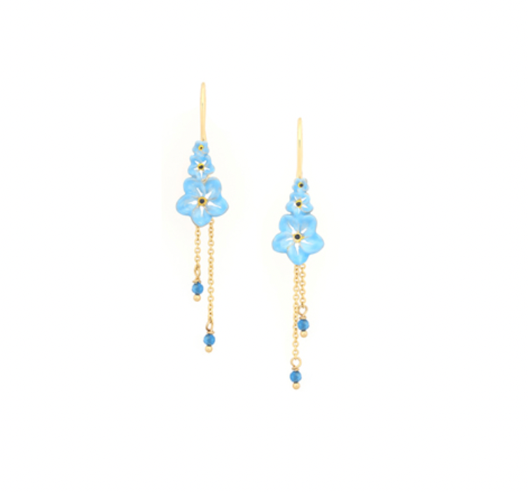 NEELA Forget Me Not XL Earring