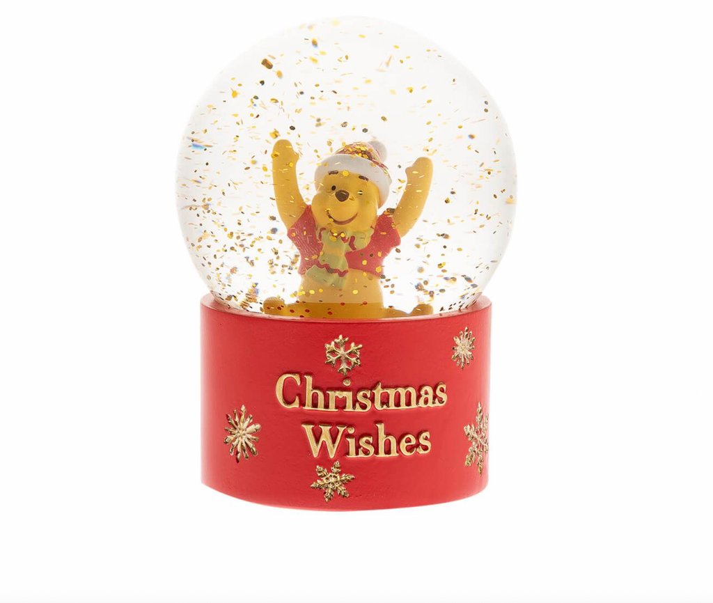 Winnie the Pooh - Christmas Snow Globe (Christmas Wishes)