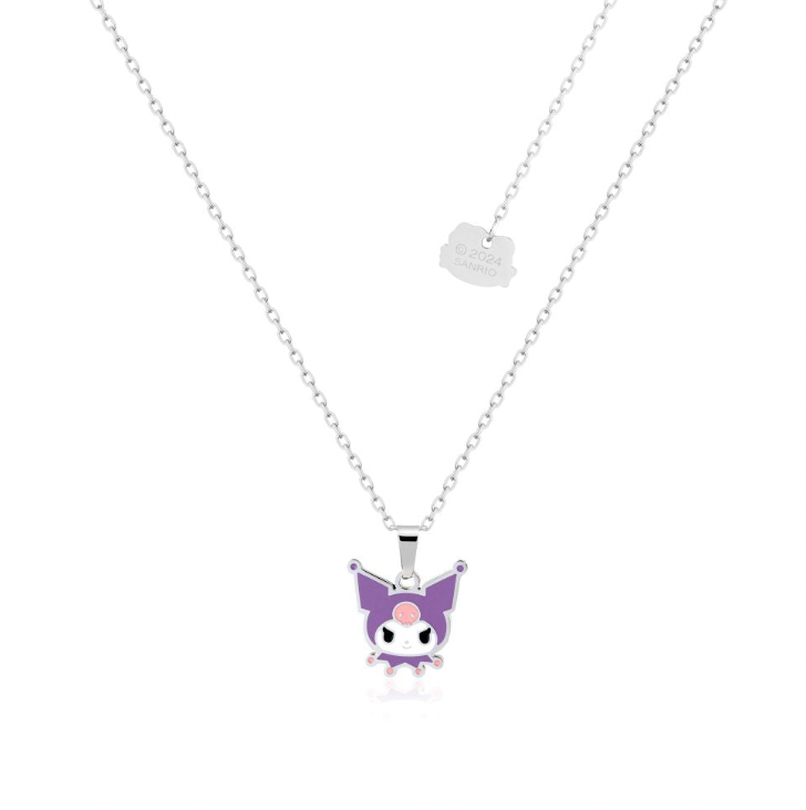 Sanrio - Kuromi - Necklace & Stud Earring