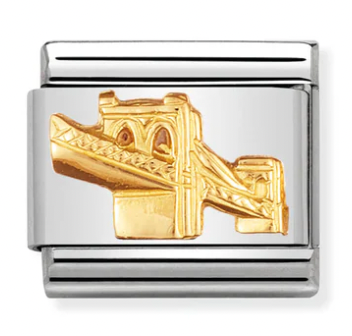 Travel - Skyline Brooklyn Gold Charm