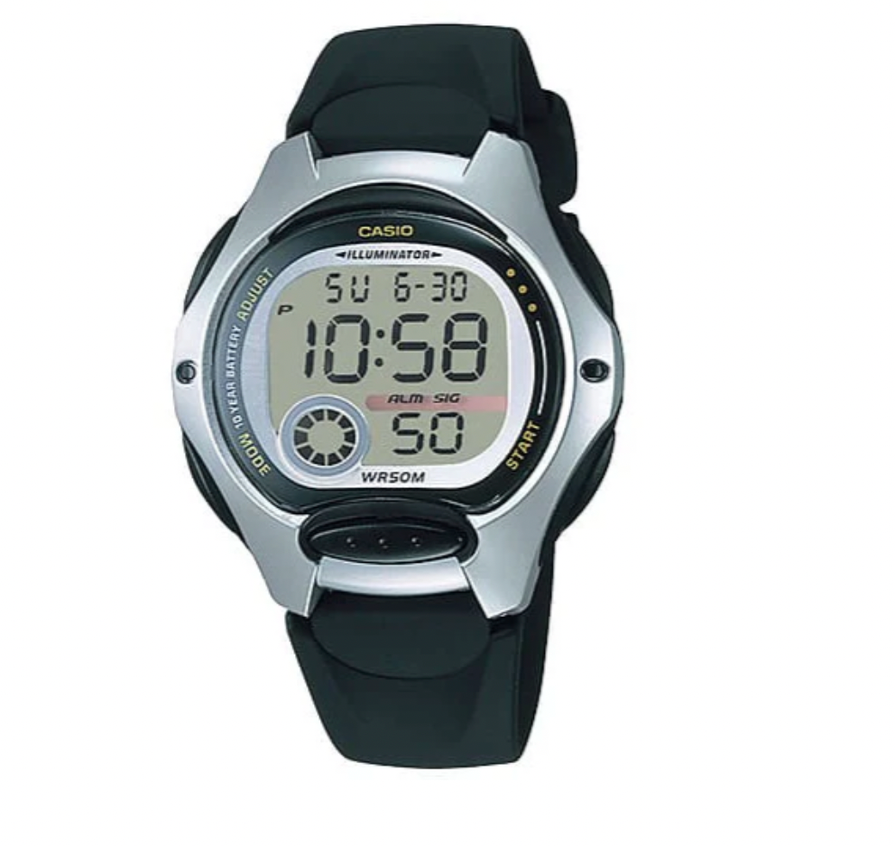 Casio Black/Silver General Digital Sport Watch