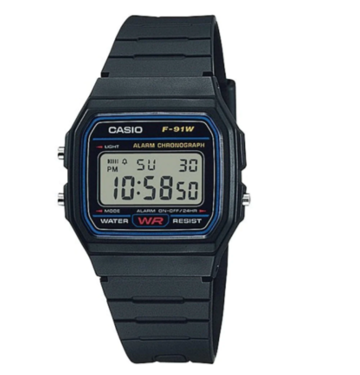 Casio Black Vintage Digital Watch