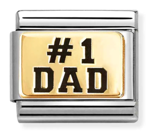 Family - Dad #1 in Gold