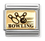 Hobbies - Bowling Gold Charm