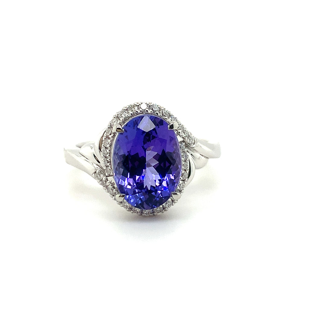 Steph Tanzanite Ring