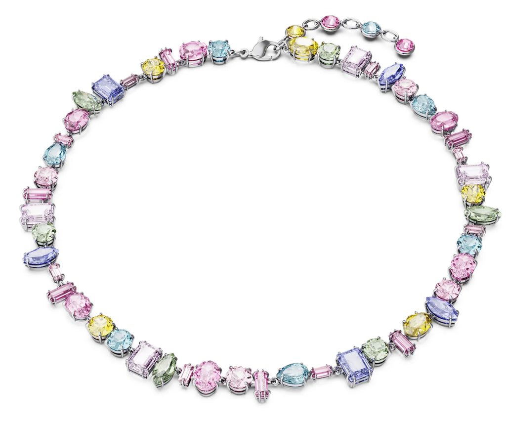 Gema Multicoloured Mixed Cut Necklace