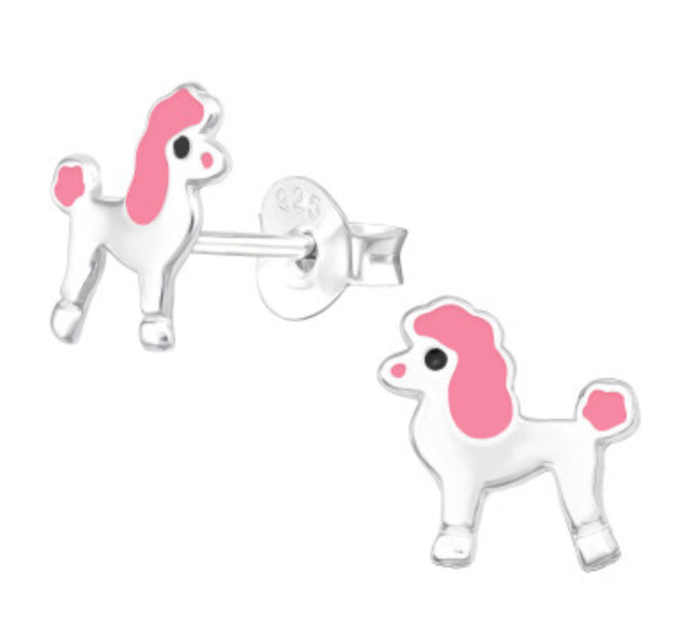 Kids Poodle Stud Earring