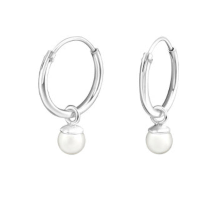 Kids Pearl Drop Earring - 2 colours