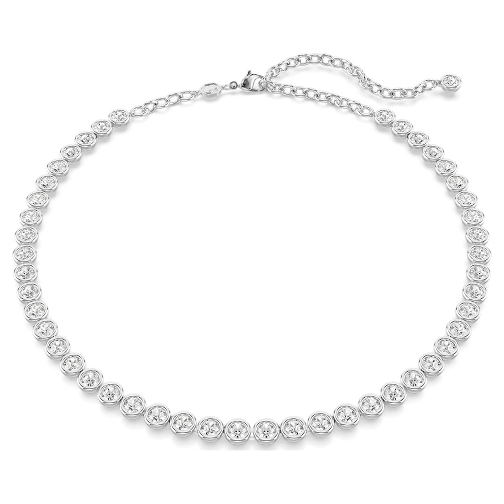 Imber Silver Tennis Necklace