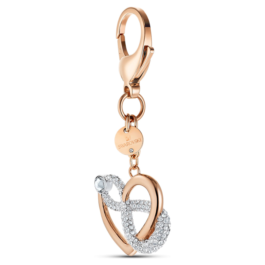 Rose gold best sale bag charm